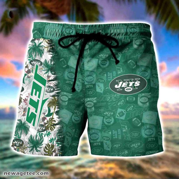 New York Jets Nfl Summer Beach Hawaiian Shirt 4