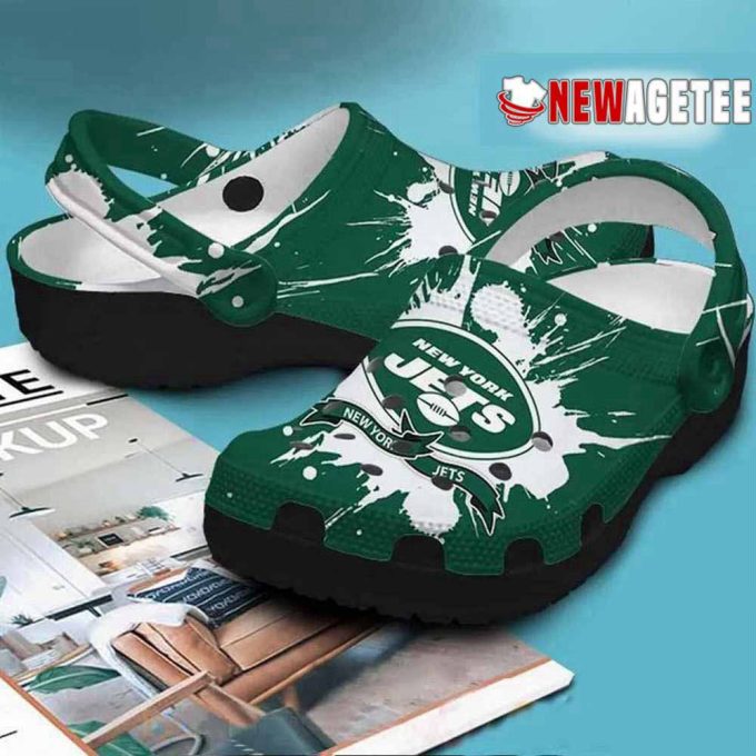 Nfl New York Jets Custom Name Crocs Clog 2