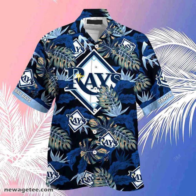 Tampa Bay Rays Mlb Summer Beach Hawaiian Shirt Stress Blessed Obsessed 3
