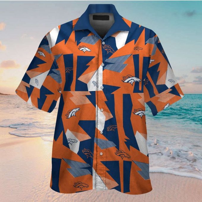 Dreamy Denver Broncos Tropical Hawaiian Shirt Set – Perfect For Men Women &Amp; Kids!