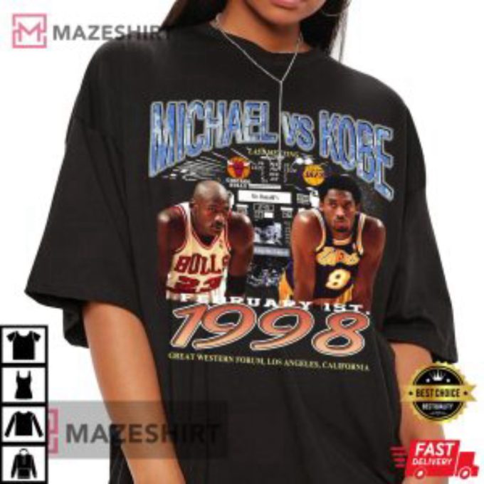 Kobe Bryant 90S Inspired Vintage Fathers Day Comfort Color T-Shirt 9