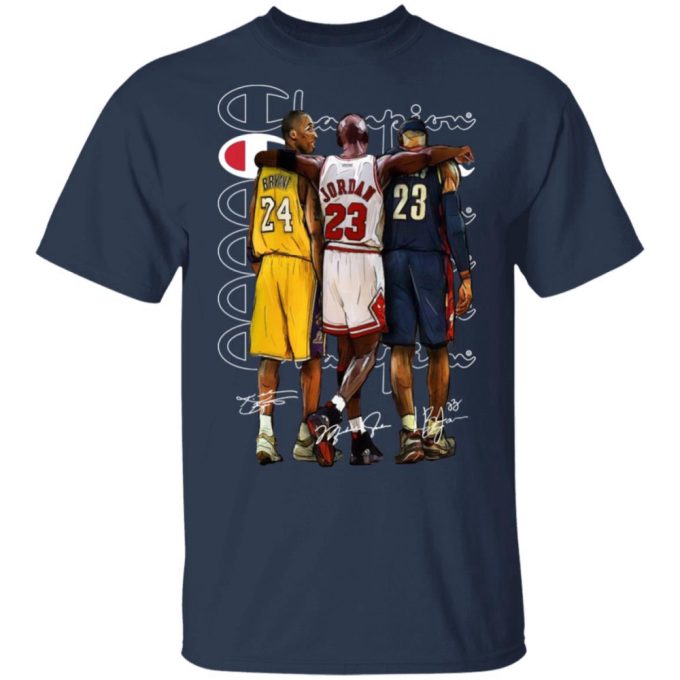 Kobe Bryant Shirt – Nba Legends Lebron James – Michael Jordan – Kobe Bryant Shirt 3