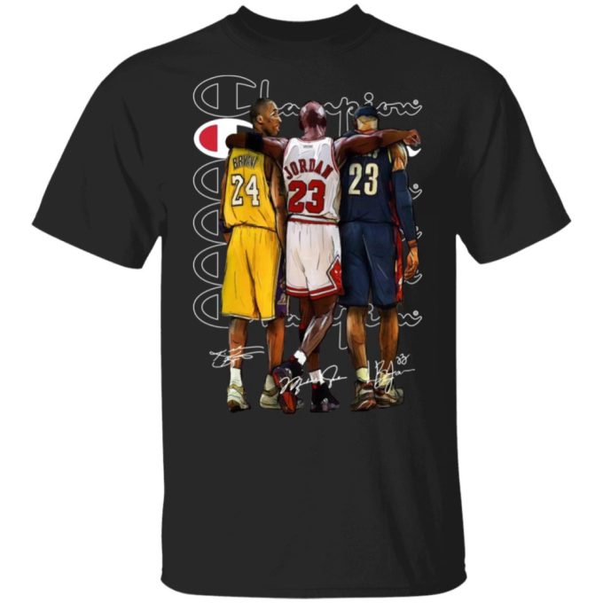 Kobe Bryant Shirt – Nba Legends Lebron James – Michael Jordan – Kobe Bryant Shirt 1