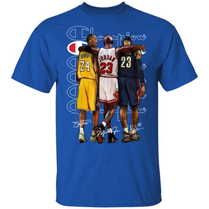 Kobe Bryant Shirt – Nba Legends Lebron James – Michael Jordan – Kobe Bryant Shirt 4
