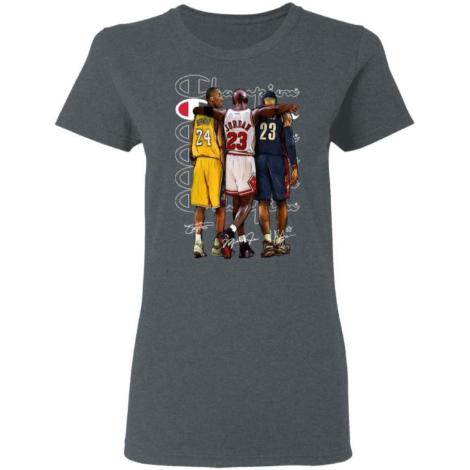 Kobe Bryant Shirt – Nba Legends Lebron James – Michael Jordan – Kobe Bryant Shirt 6
