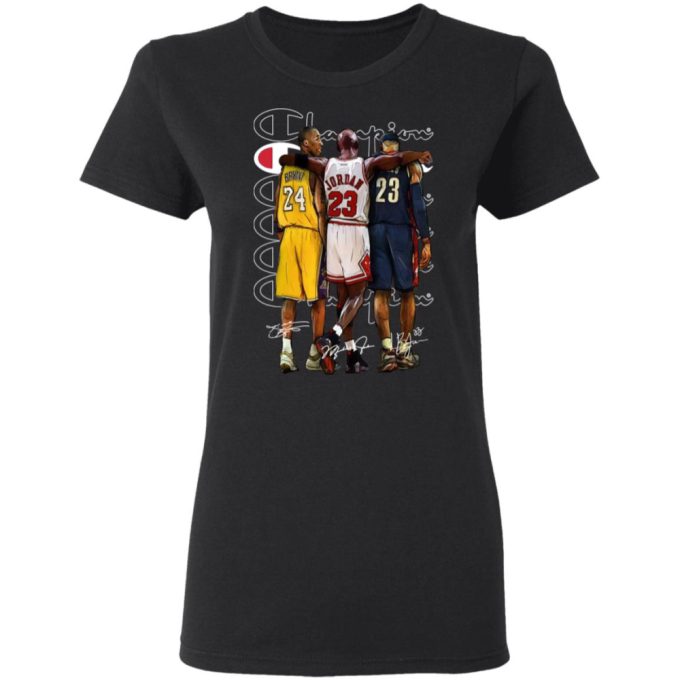 Kobe Bryant Shirt – Nba Legends Lebron James – Michael Jordan – Kobe Bryant Shirt 5