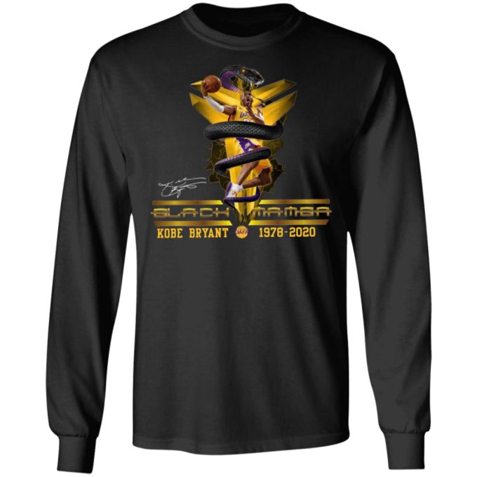 Black Mamba Los Angeles Lakers La Goat Rip Kobe Bryant Shirt – Legends Lakers Baseketball 1978 – 2020 Shirt 3