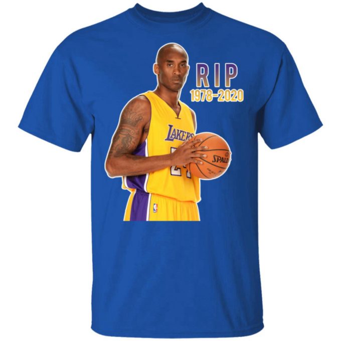 Kobe Bryant Rip 1978 – 2020 Basketball T-Shirt 7