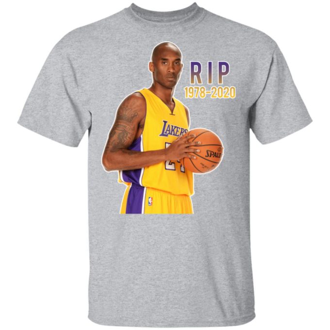 Kobe Bryant Rip 1978 – 2020 Basketball T-Shirt 8
