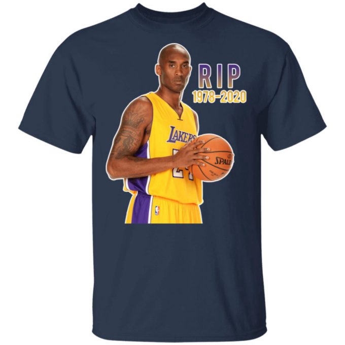 Kobe Bryant Rip 1978 – 2020 Basketball T-Shirt 6