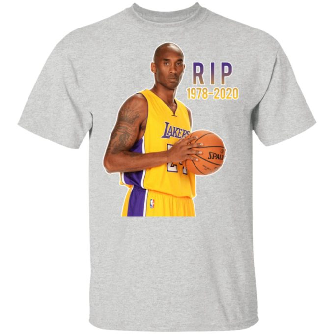 Kobe Bryant Rip 1978 – 2020 Basketball T-Shirt 3