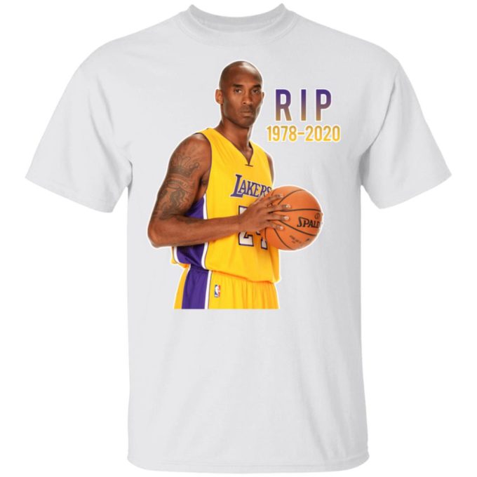 Kobe Bryant Rip 1978 – 2020 Basketball T-Shirt 2