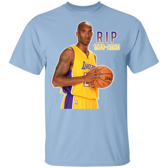 Kobe Bryant Rip 1978 – 2020 Basketball T-Shirt 1