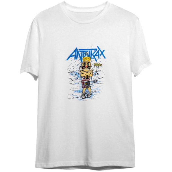 1987 Anthrax Among The Living Tour T-Shirt 3