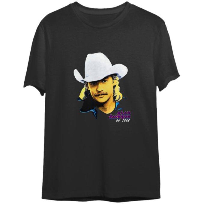 1992 Alan Jackson Don'T Rock The Juke Box Tour T-Shirt, Alan Jackson On Tour 92 T-Shirt 2