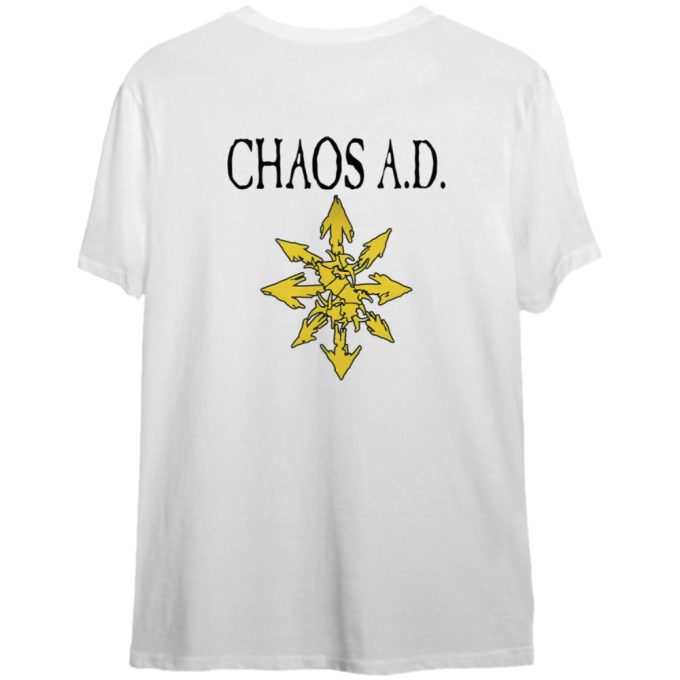 1993 Sepultura Chaos A.d. Tour T-Shirt, Sepultura Tour 93 Shirt 4