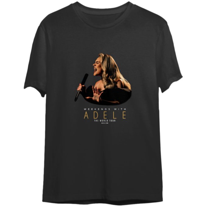 Adele Tour 2022 T-Shirt, Weekends With Adele Concert 2022 Double Sided Shirt 3