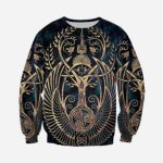 Adinkra Symbols Crewneck Sweatshirt For Men And Women HT7451