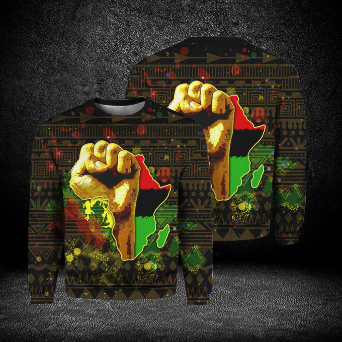Africa Black Power Crewneck Sweatshirt For Men And Women Ht7687 2
