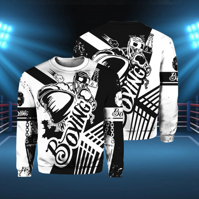 Art Boxing Crewneck Sweatshirt - Unisex Design For Men &Amp; Women - Ho5847 2
