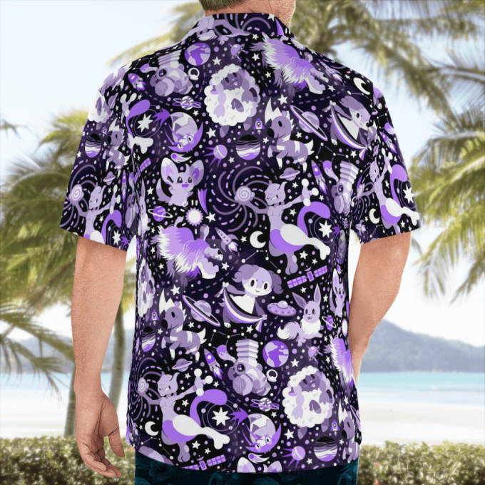 Astronomical Pokemon Hawaiian Shirt: A Celestial Twist For Pokemon Fans! 2