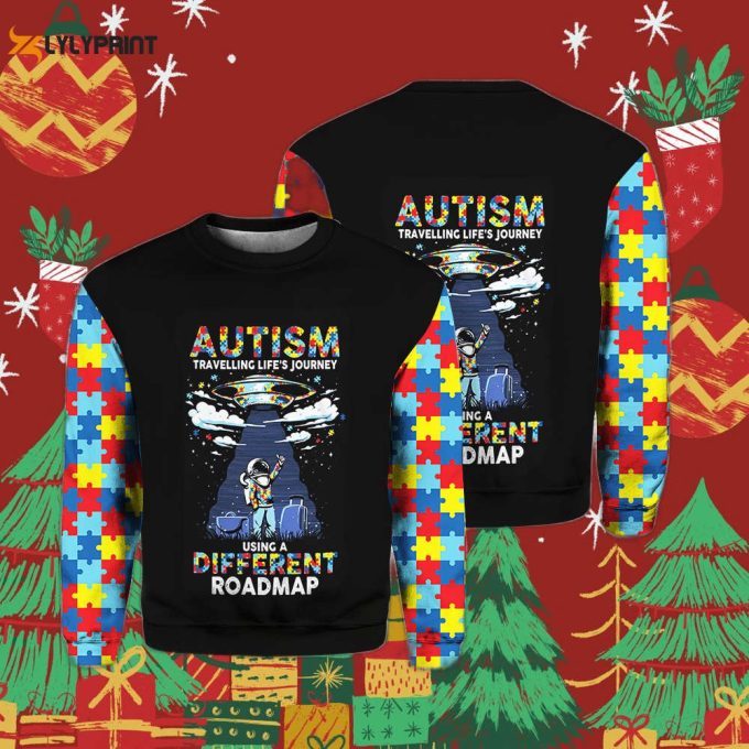Autism Awareness Crewneck Sweatshirt For Men And Women Ht8384 1