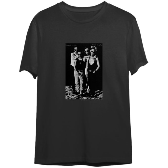 Depeche Mode T-Shirt, Depeche Mode World Violation 1990 Tour Concert Double Sided Shirt 3