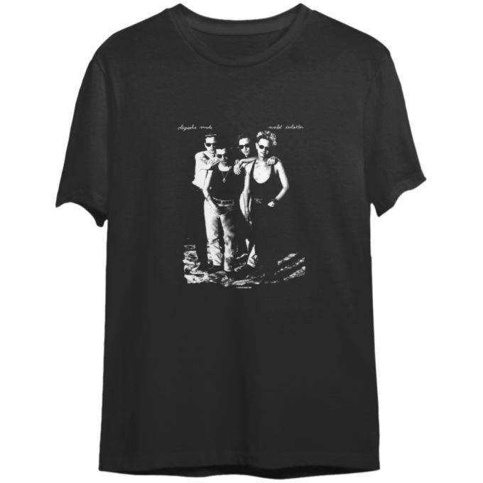Depeche Mode T-Shirt, Depeche Mode World Violation 1990 Tour Concert T-Shirt 2