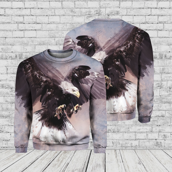 Eagle Crewneck Sweatshirt For Men &Amp; Women Shirt 2