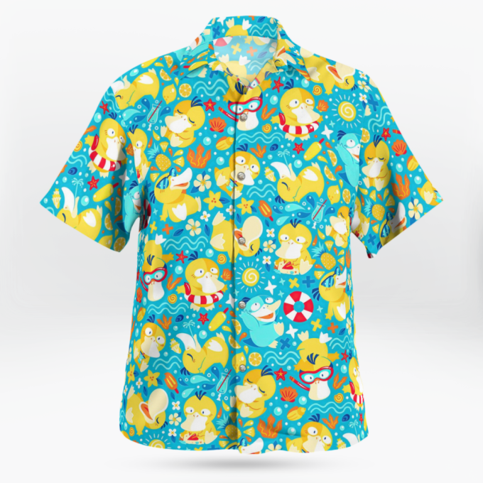 Get Ready For Summer With The Stylish Koduck Pokemon Hawaiian Shirt 3