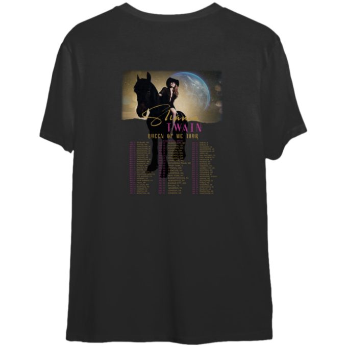 Get Ready For The Shania Twain Queen Of Me Tour 2023 With Our Stylish T-Shirt!