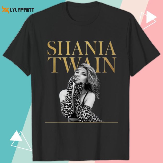 Get Stylish With Shania Twain T-Shirt - Trendy Music Merchandise 1
