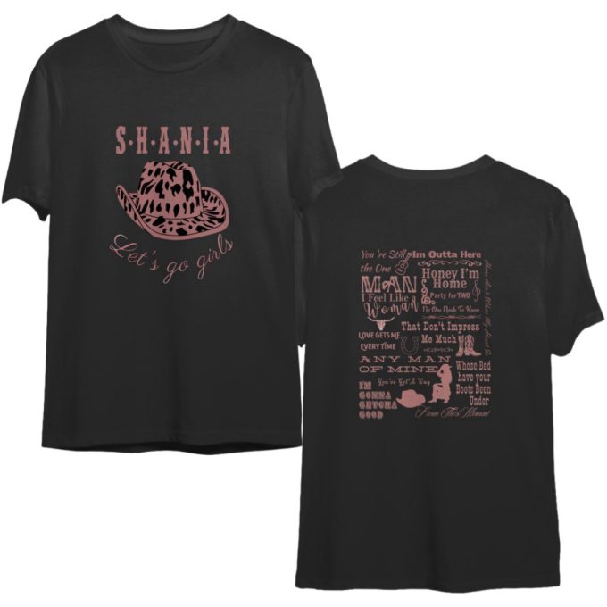 Get The Ultimate Shania Twain Concert Shirt With Exclusive Tracklist Limited Edition 2