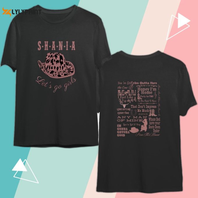 Get The Ultimate Shania Twain Concert Shirt With Exclusive Tracklist Limited Edition 1