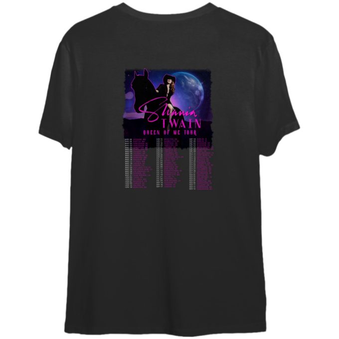 Get Your Shania Twain Queen Of Me Tour 2023 T-Shirt Now! 4