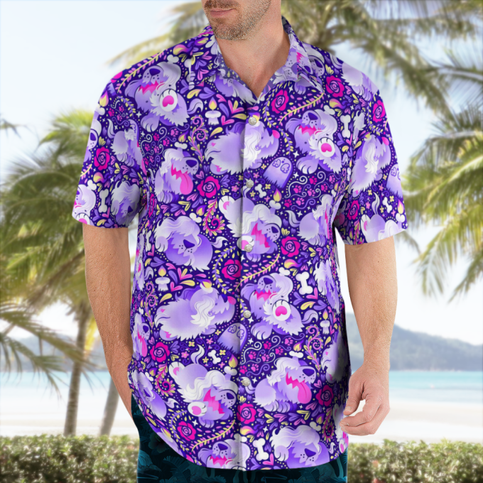 Go Tropical With Greavard Pokemon Hawaiian Shirt - Stylish Fun And Comfortable 4