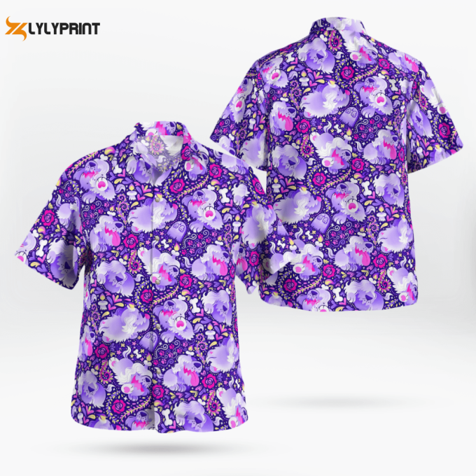 Go Tropical With Greavard Pokemon Hawaiian Shirt - Stylish Fun And Comfortable 1