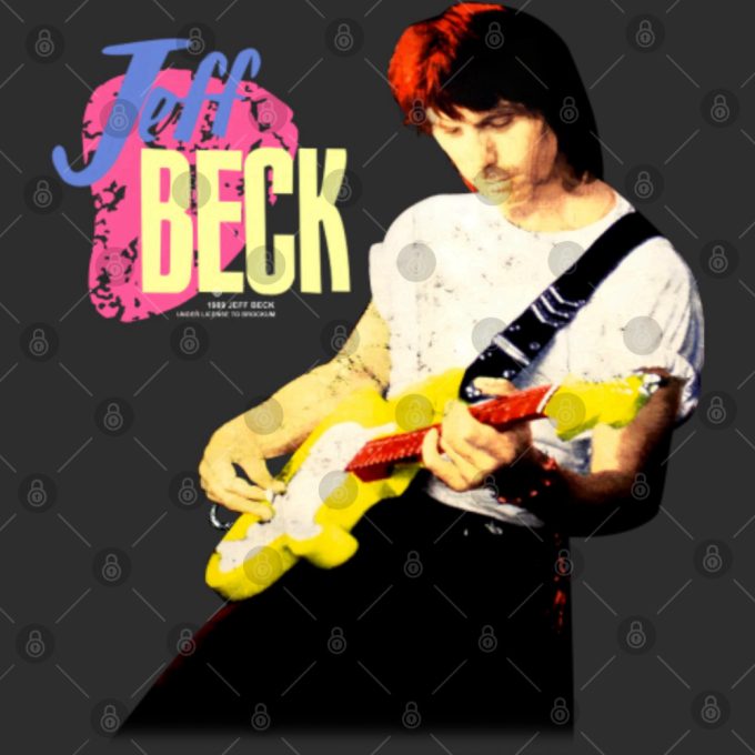 Jeff Beck Guitar Shop Tour T-Shirt 4
