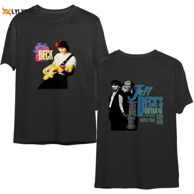 Jeff Beck Guitar Shop Tour T-Shirt 1