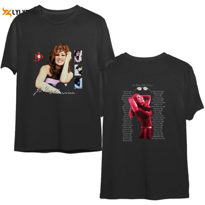 Jo Dee Messina 1999 America Tour T-Shirt, Jo Dee Messina T-Shirt 1