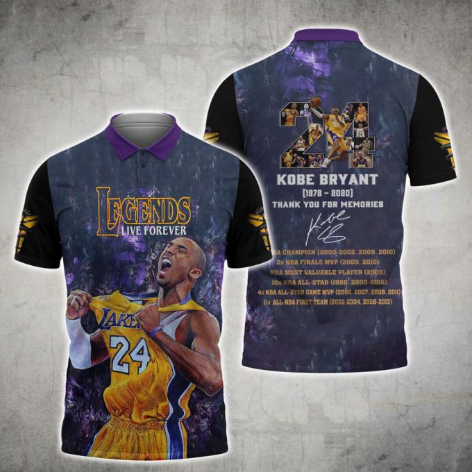 Kobe Bryant #24 Legend Premium All Over Shirts Hoodie Sweatshirt 5