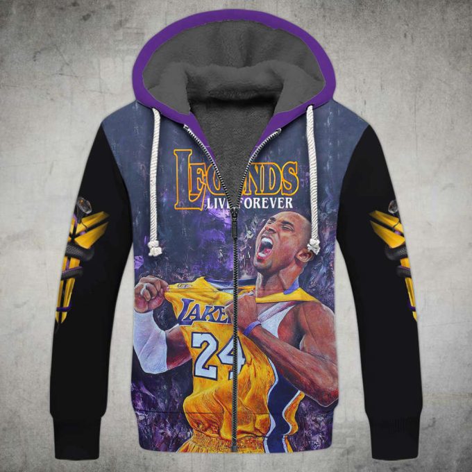 Kobe Bryant #24 Legend Premium All Over Shirts Hoodie Sweatshirt 9