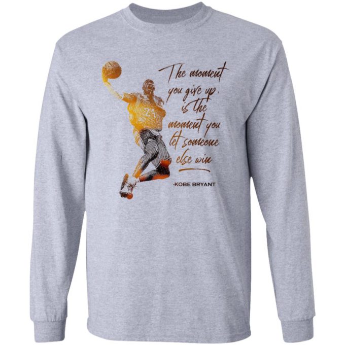 Kobe Bryant 24 Motivational Quote T-Shirt 6