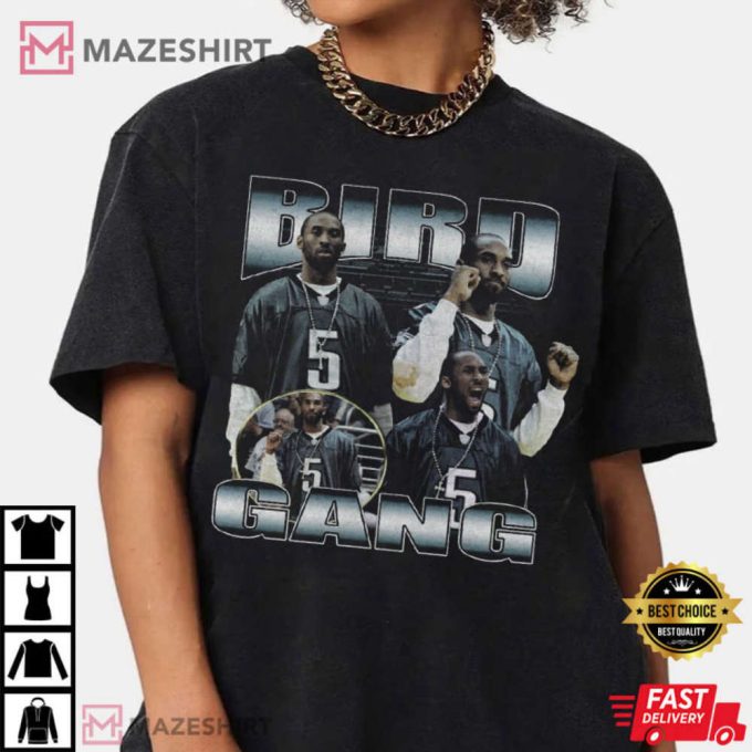 Kobe Bryant Bird Gang T-Shirt 2