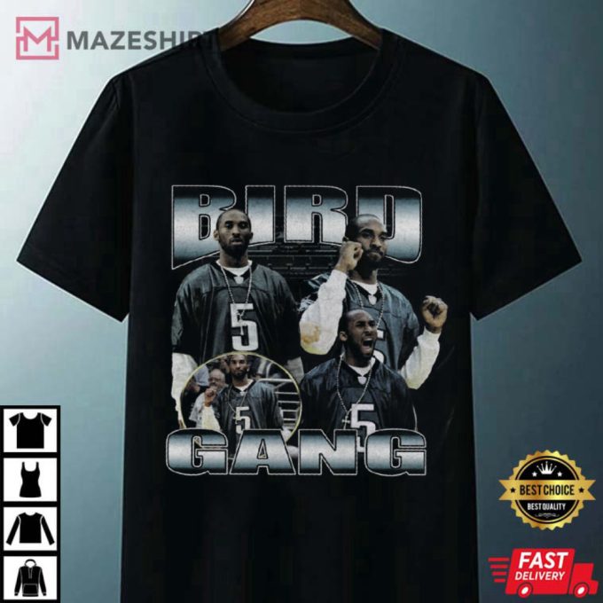 Kobe Bryant Bird Gang T-Shirt 3