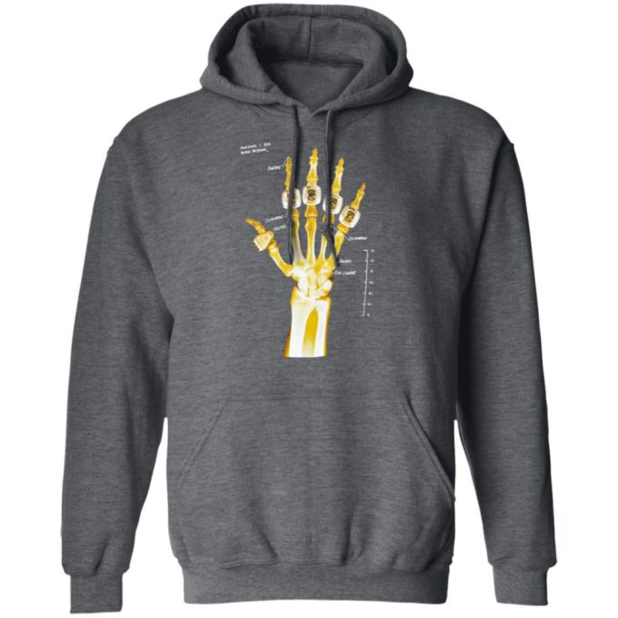 Kobe Bryant Hand Gold Rings X-Ray T-Shirt, Ls, Hoodie 10