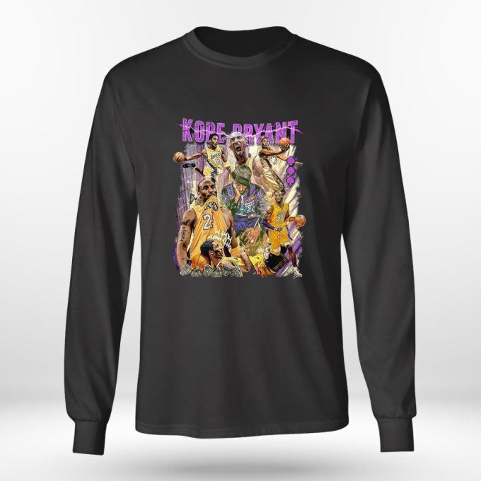 Kobe Bryant Shirt Basketball Player Kobe Bryant Vintage Sweatshirt, Tank Top, Ladies Tee 4