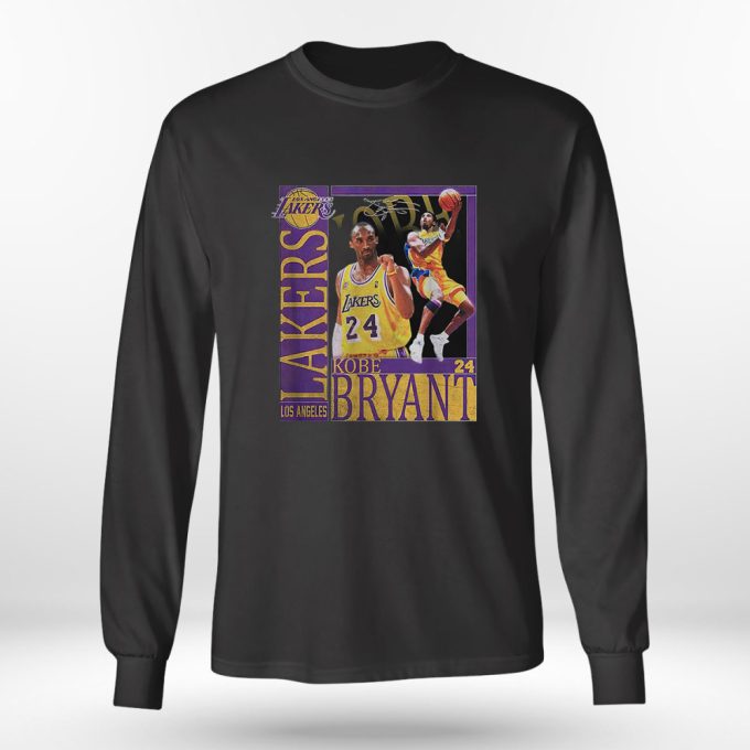 Kobe Bryant Shirt Los Angeles Lakers Tee 4
