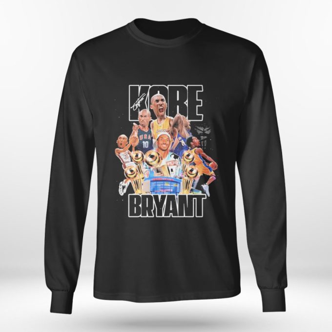 Kobe Bryant Usa Signature T-Shirt 4
