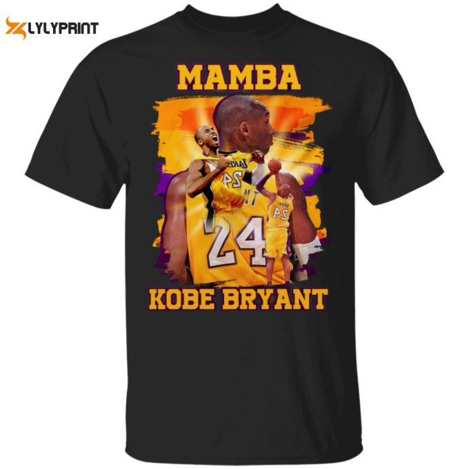 Mamba Kobe Bryant Vintage 90’S T-Shirt 1